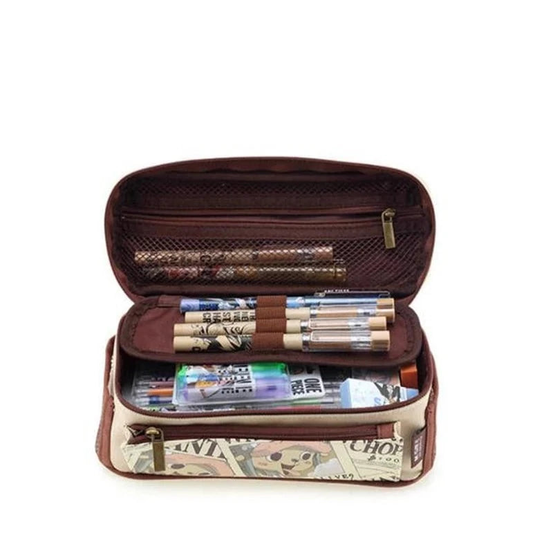 Estojo Wanted One Piece, Modelo Premium 3 Camadas