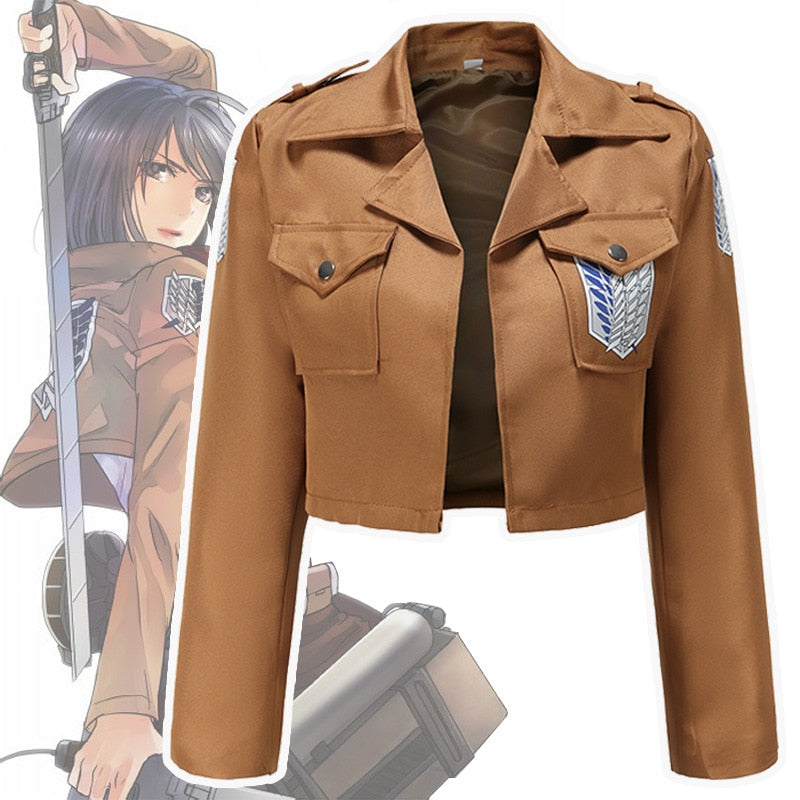 Jaqueta Cosplay Shingeki No Kyojin Unissex