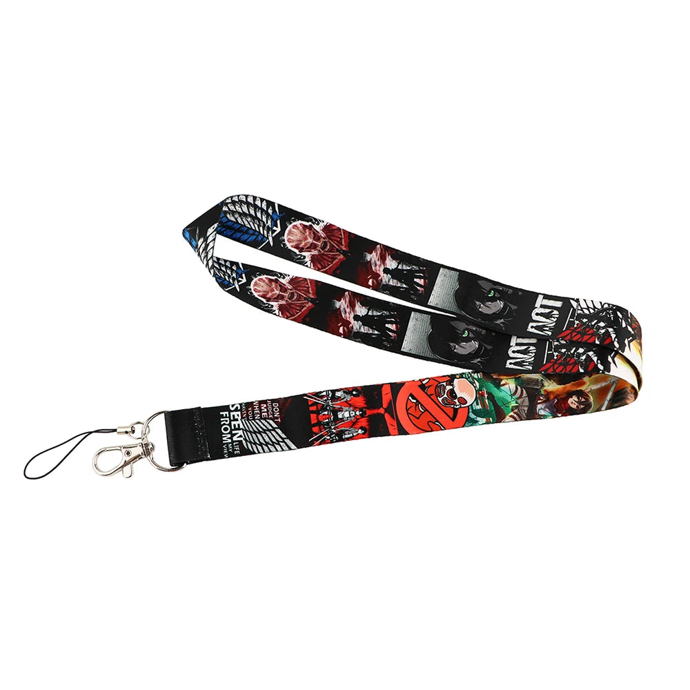 Chaveiro Cordões de Pescoço Com Card, Anime Mix