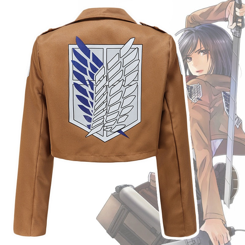 Jaqueta Cosplay Shingeki No Kyojin Unissex