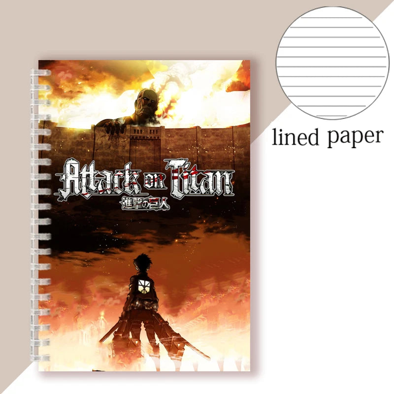 Caderno 1 Matéria Attack On Titan