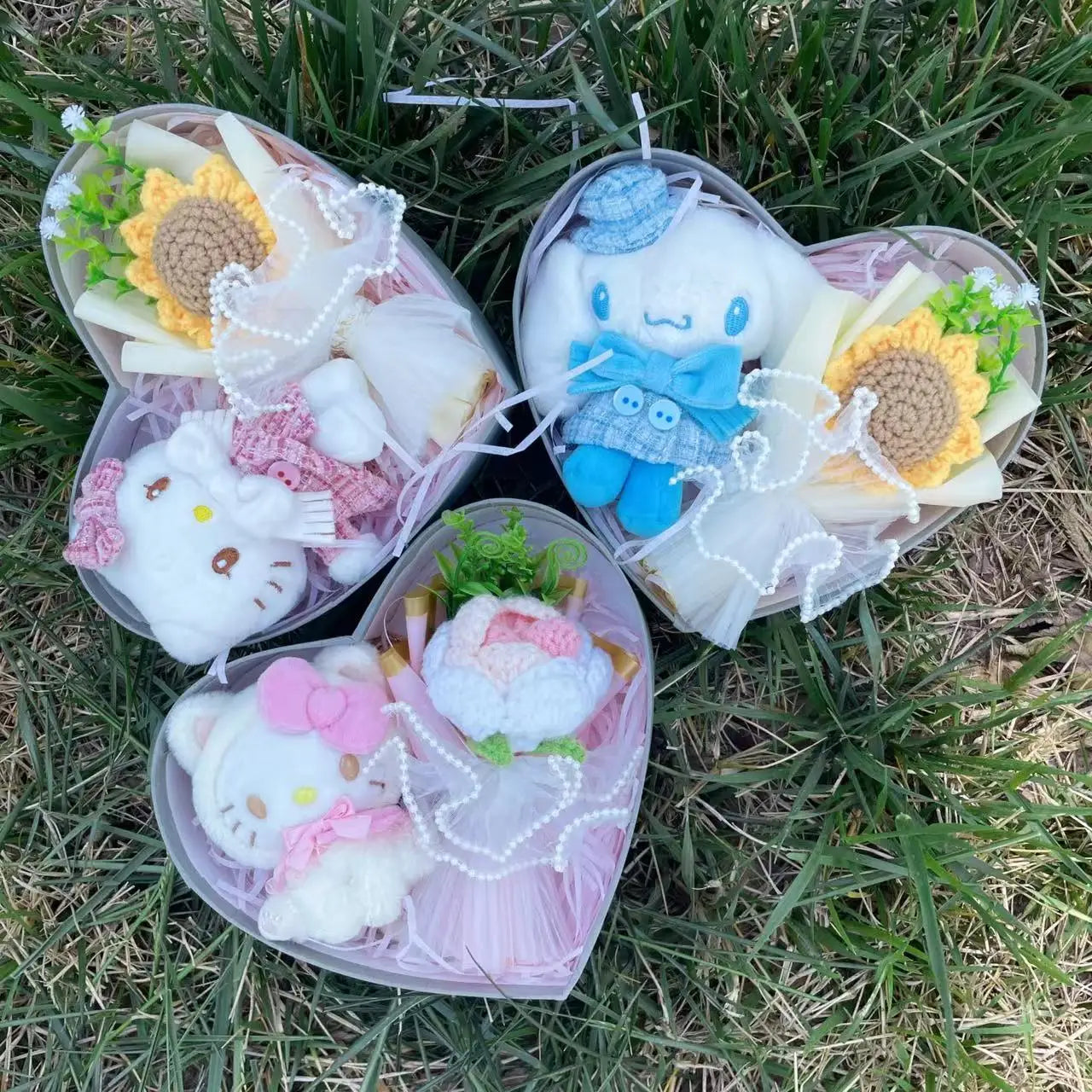 Caixinha Pelúcias Apaixonadas Sanrio