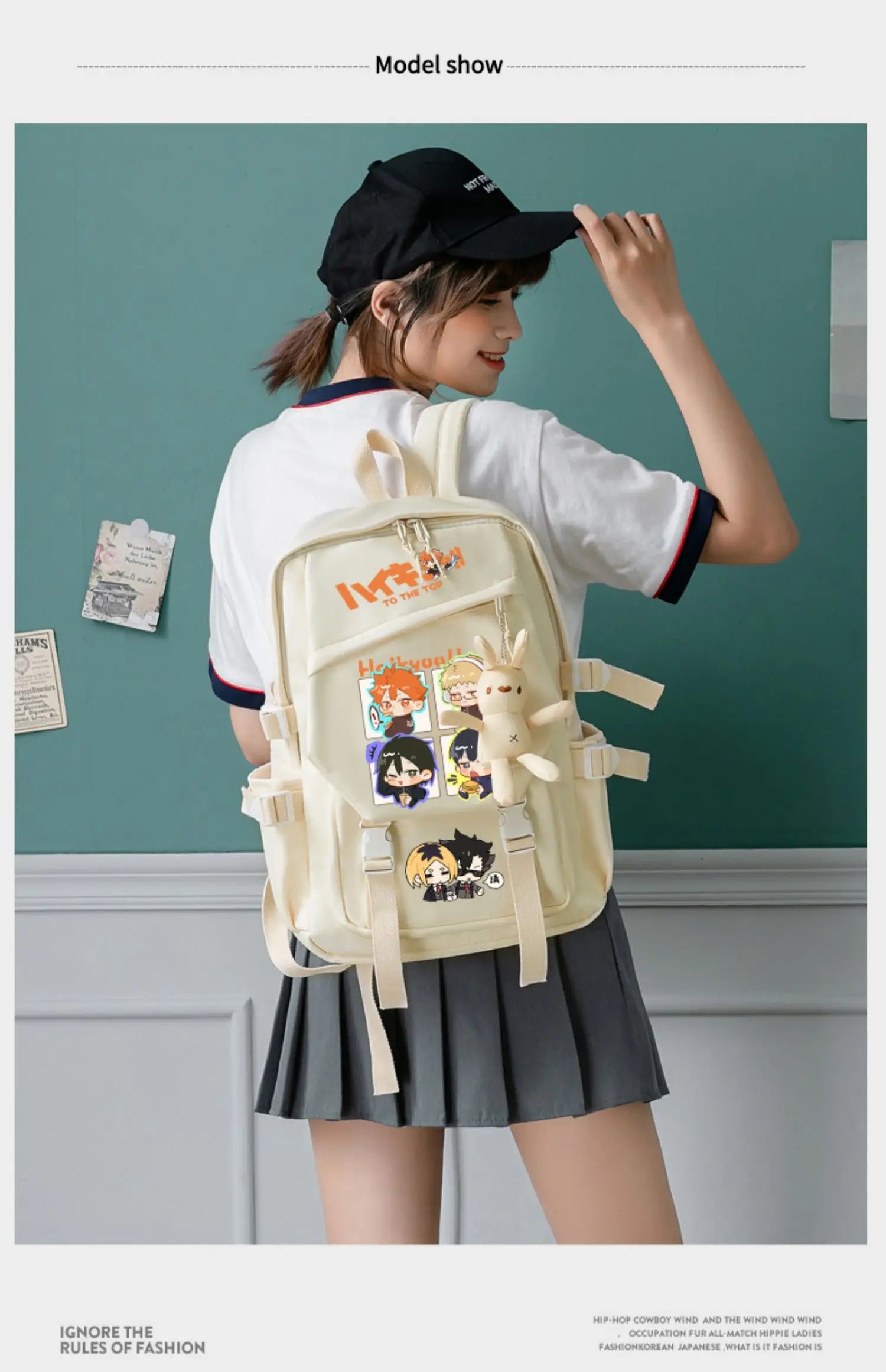 Mochila Karasuno Ace, Haikyuu!!