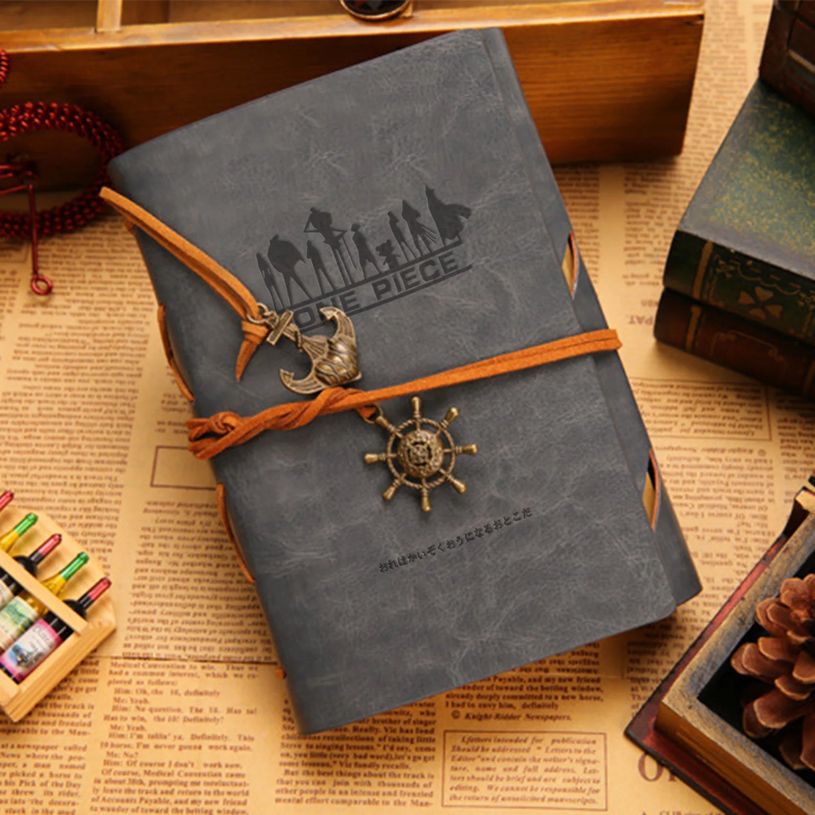 Caderneta Diário Retro Zoro, One Piece