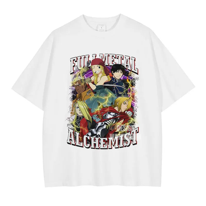 Camiseta Oversized Fullmetal Alchemist