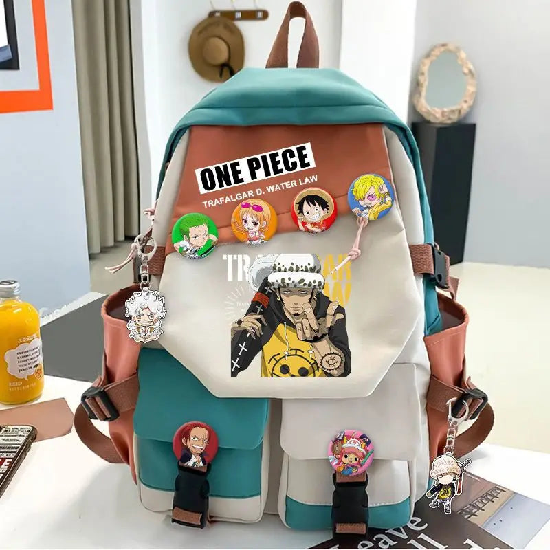 MOCHILA ONE PIECE KAWAII