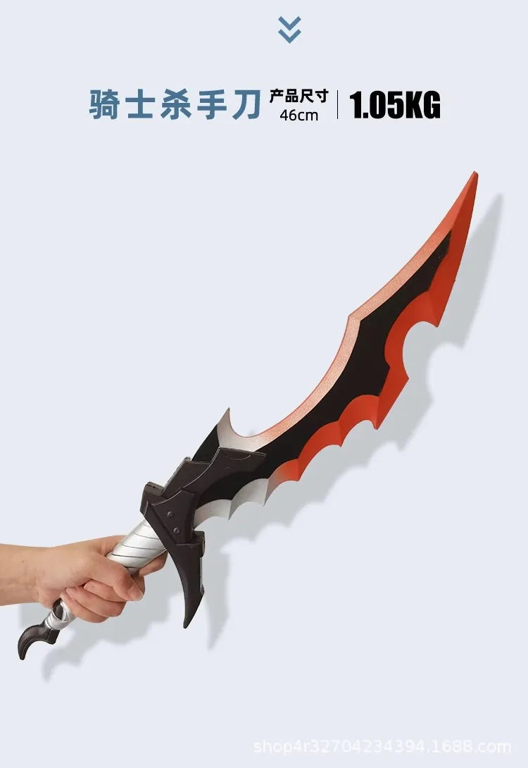 Acessório Cosplay Solo Leveling 46cm, Yanqing Sword