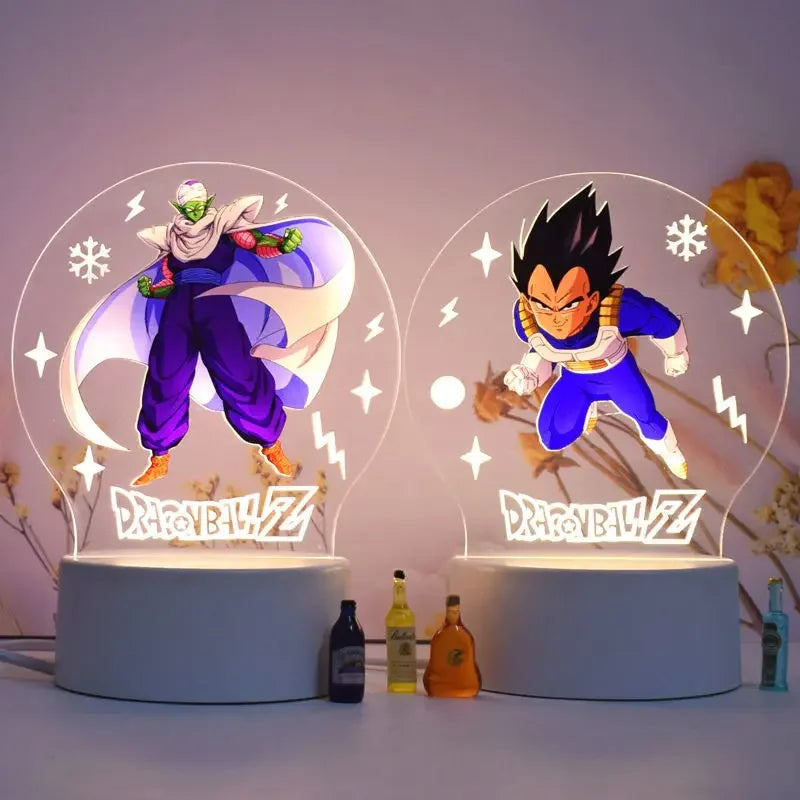 Luminária Dragon Ball 3D Stars