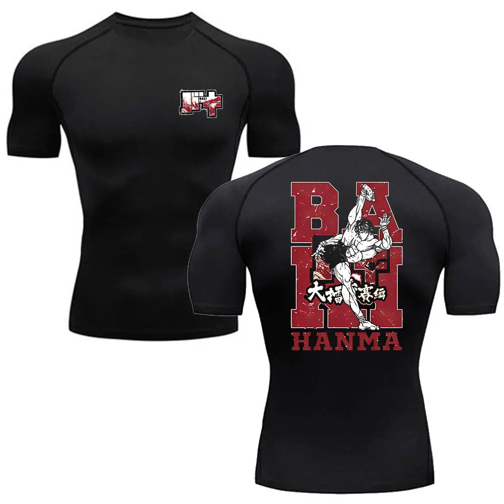 Camisa de Compressão Baki Hanma