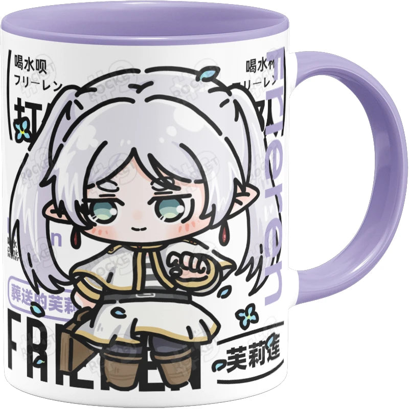 Caneca Cute Élfica Frieren