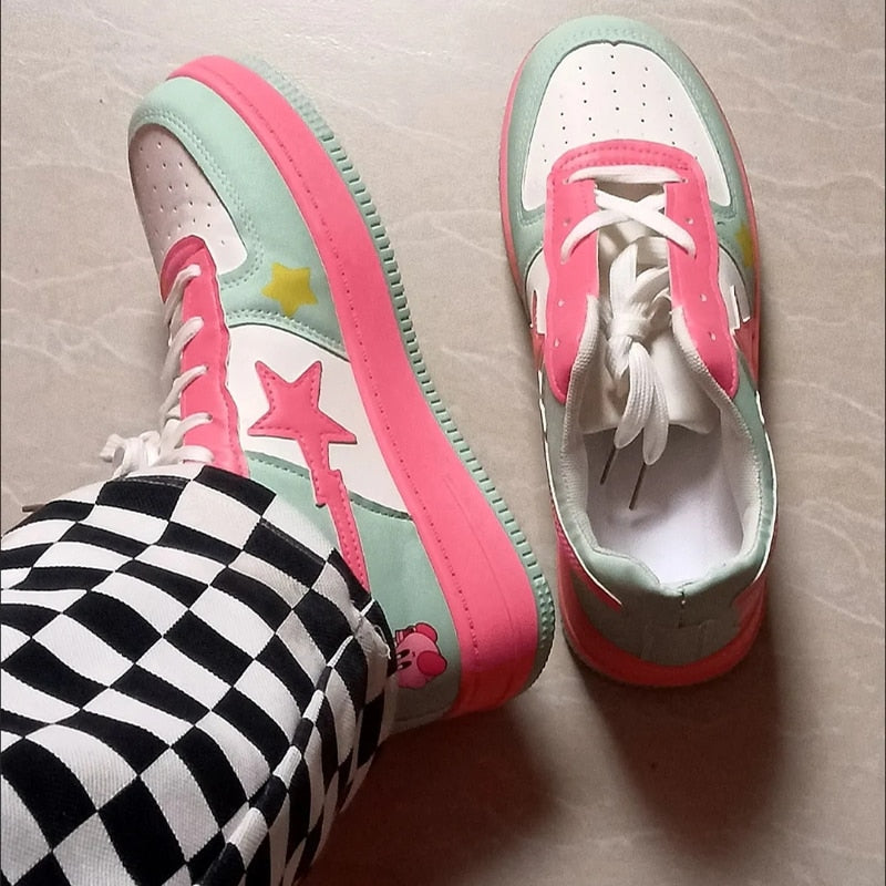 Tênis Kawaii Kirby Star