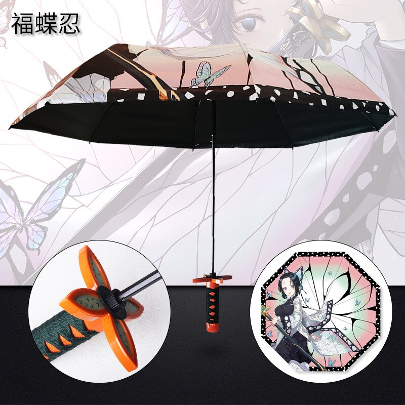 Guarda-Chuva Espada Nichirin, Demon Slayer (Kimetsu no Yaiba)
