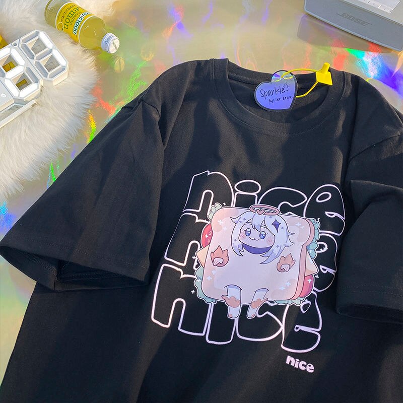 Camiseta Paimon Pãozinho Angelical, Genshin Impact