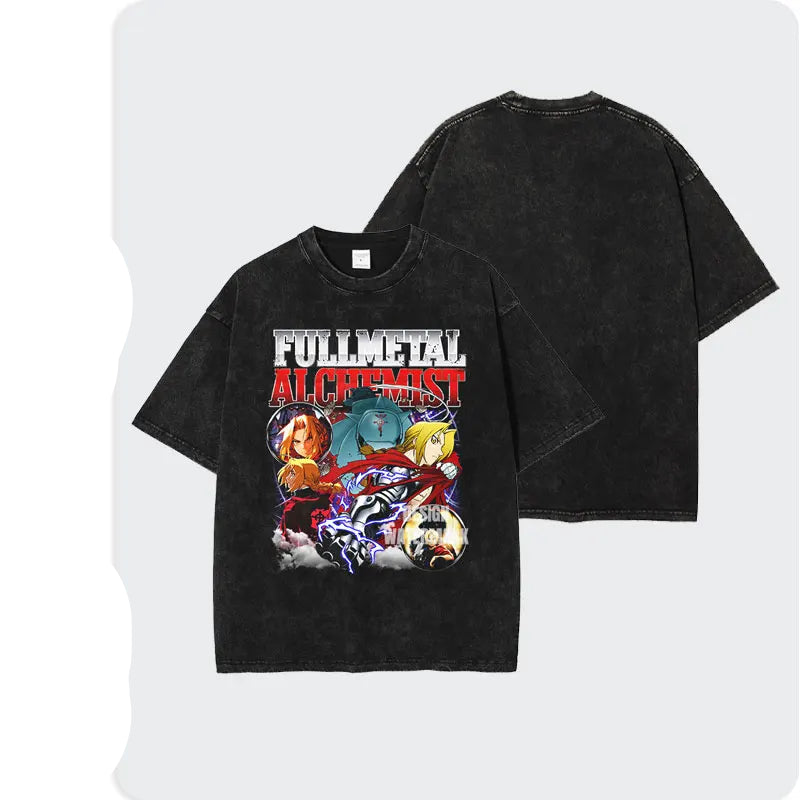 Camiseta Oversized Fullmetal Alchemist