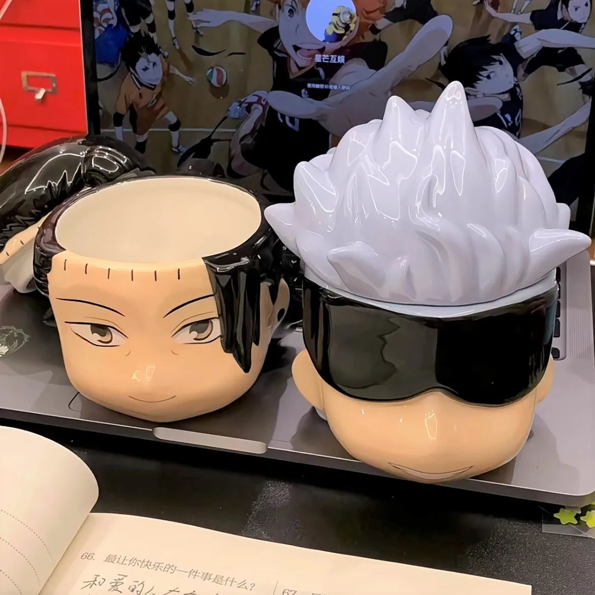 Caneca Gojo & Geto, Jujutsu Kaisen