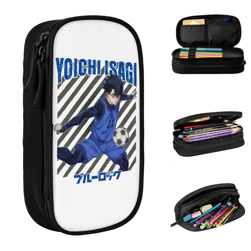 Estojo Cute Blue Lock - Yoichi Isagi