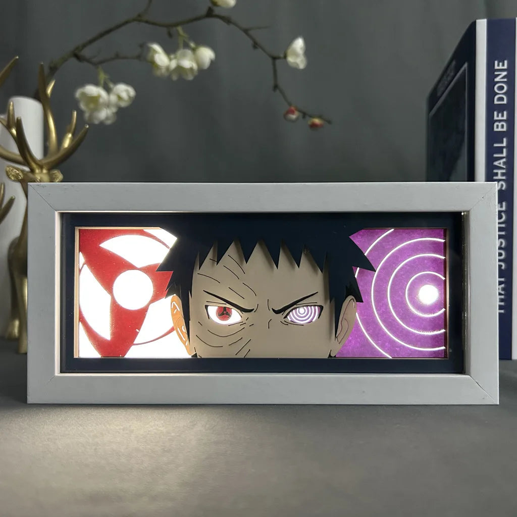 Quadro Luminoso Naruto World