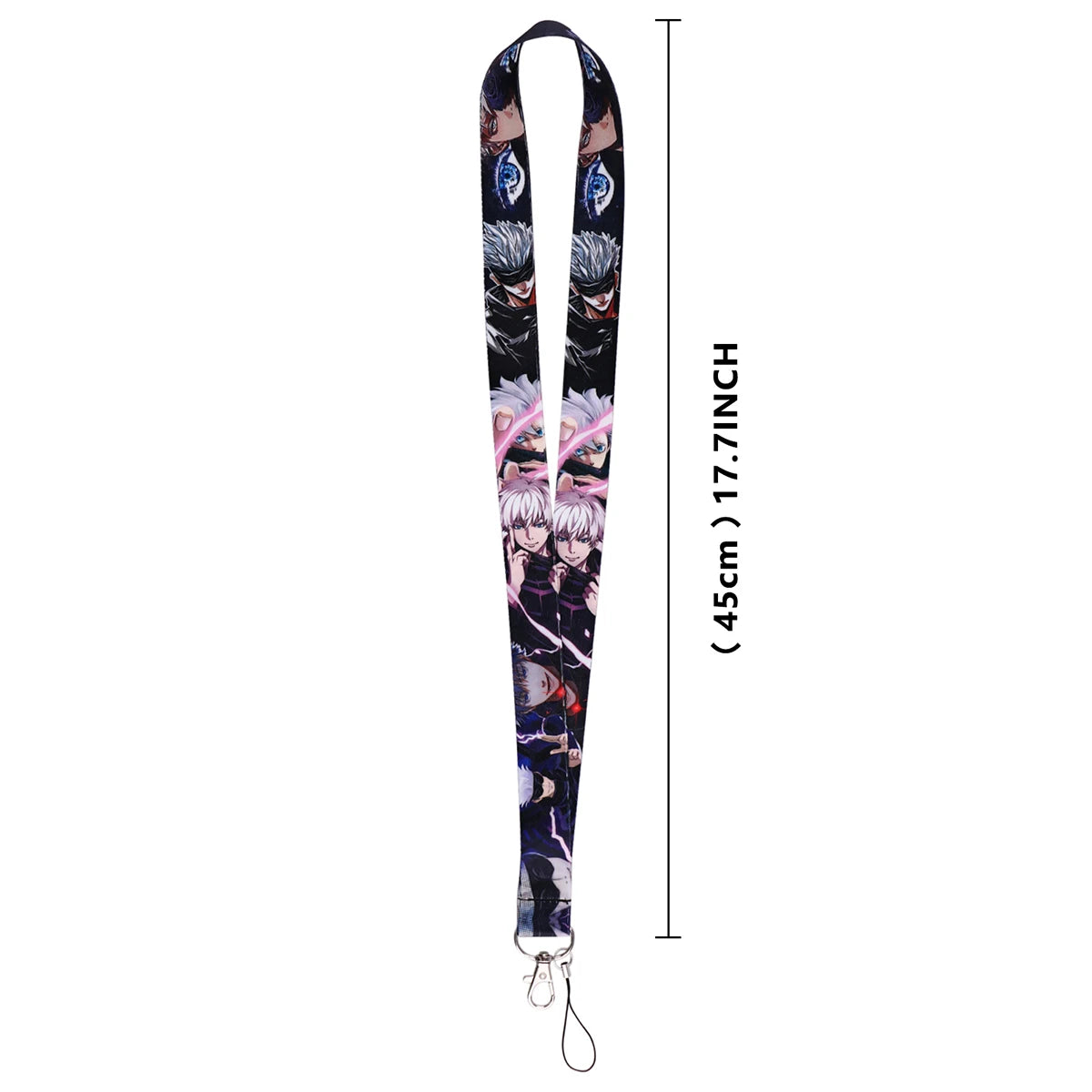 Chaveiro Cordões de Pescoço Gojo Satoru, Com Card