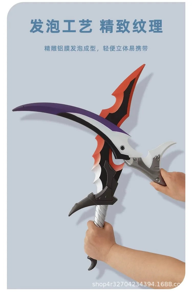 Acessório Cosplay Solo Leveling 46cm, Yanqing Sword