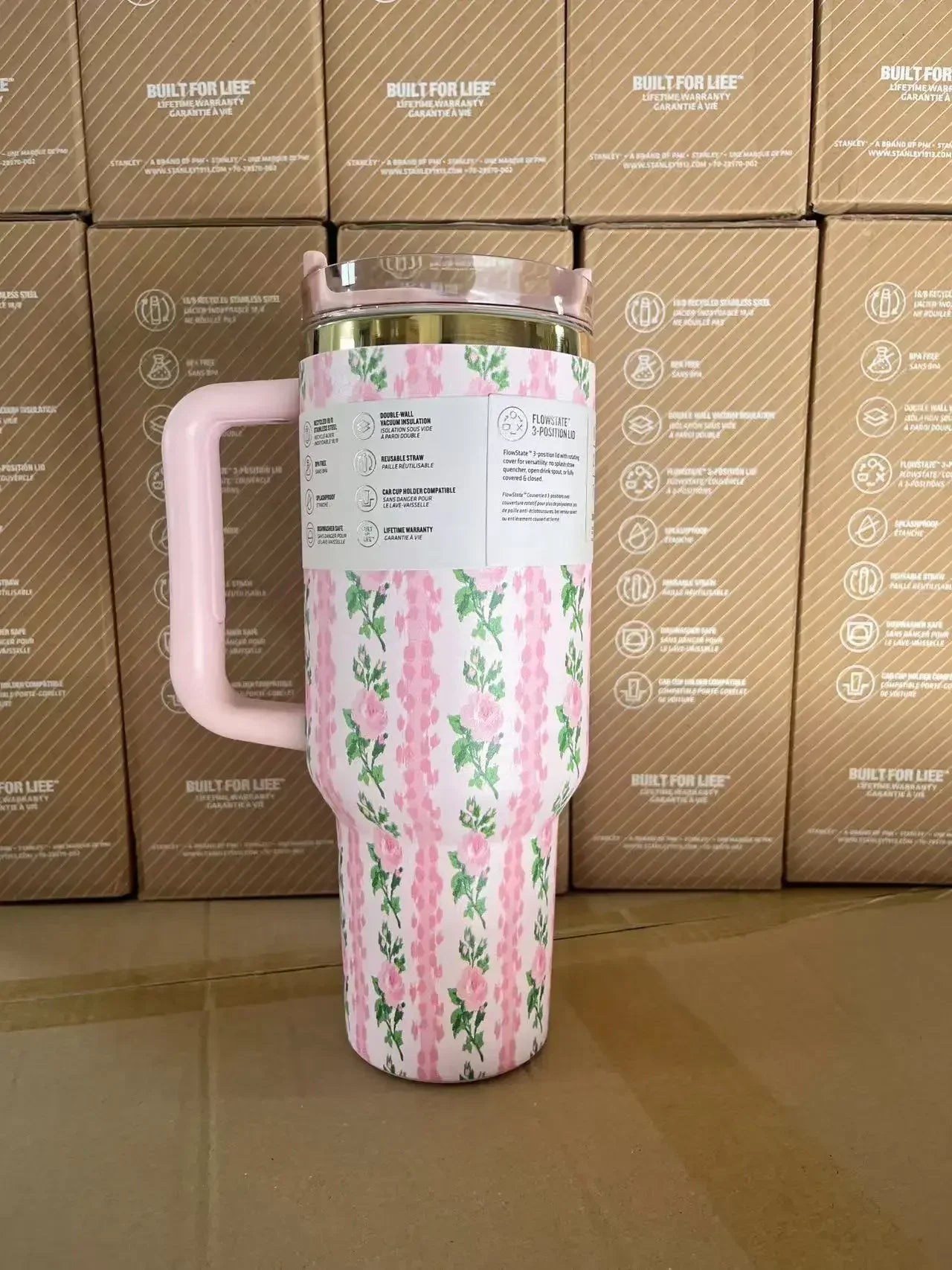 Copo Tumblr Quencher Floral | 1.2L