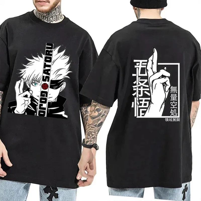 Camiseta “Domínio Infinito”, Gojo Satoru
