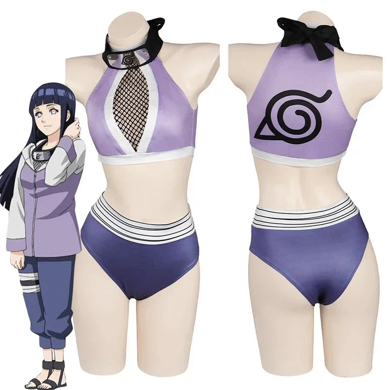 Biquíni Cosplay Hinata Hyuga – Naruto Shippuden