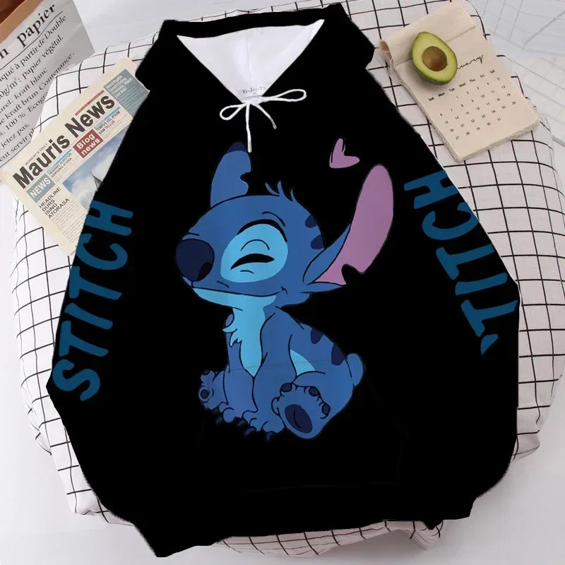 Moletom Casal Stitch & Angel, Disney Love