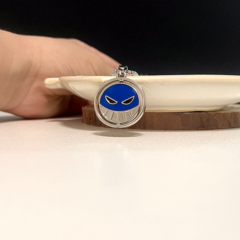 Chaveiro e Colar Portgas D. Ace