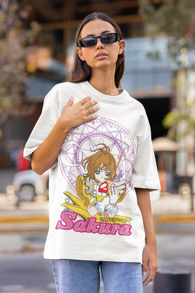 Camiseta Sakura Card Captor, Selo Mágico