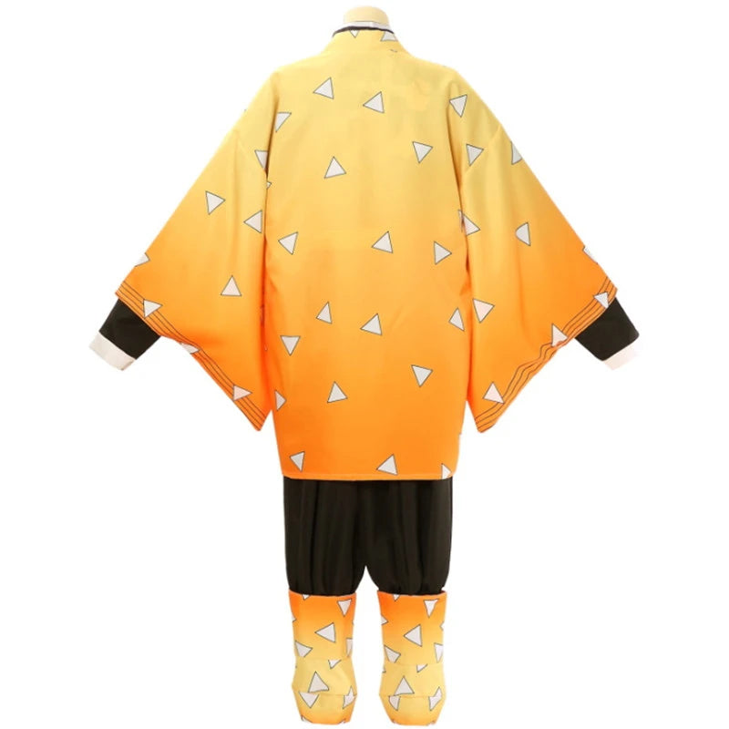 Fantasia Cosplay Adulto Zenitsu Agatsuma