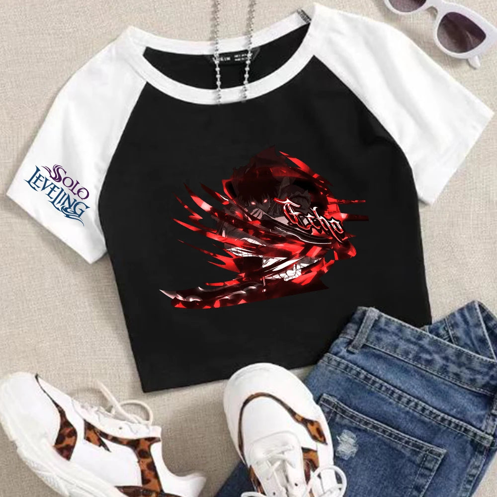 Cropped Solo Leveling, Echo Style