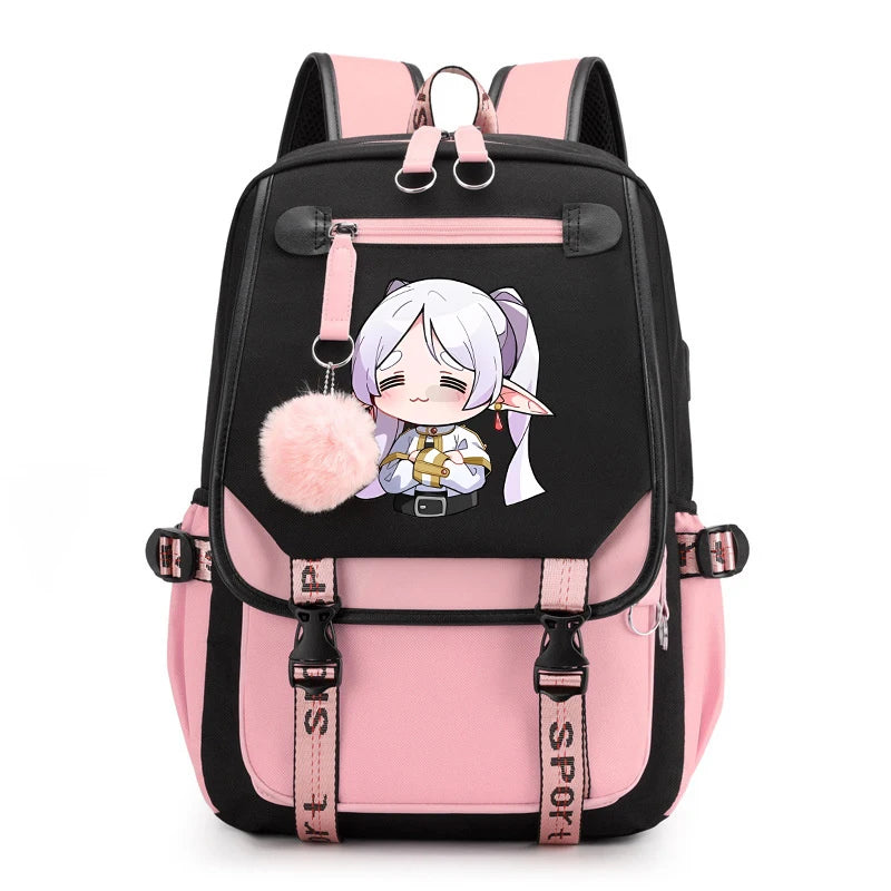 Mochila Maguinha Frieren Kawaii