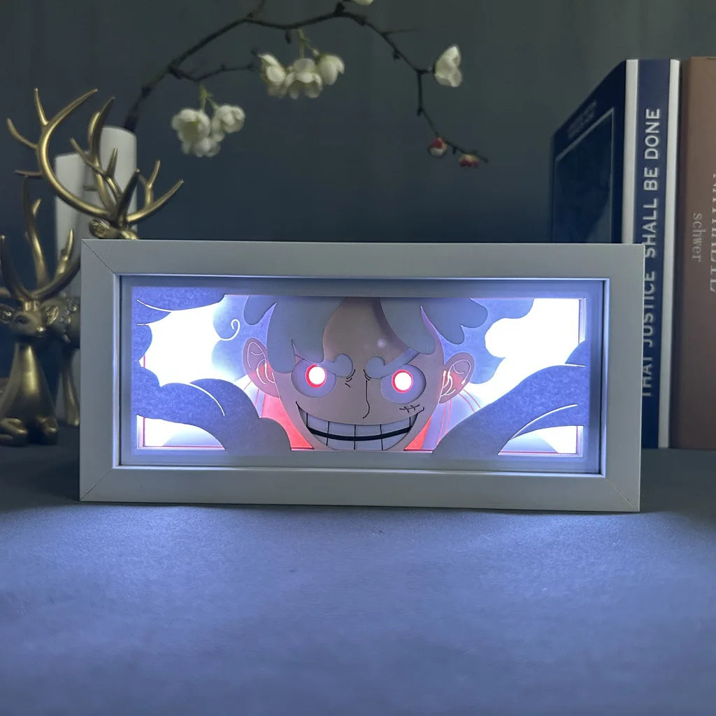 QUADRO LUMINOSO RORONOA ZORO