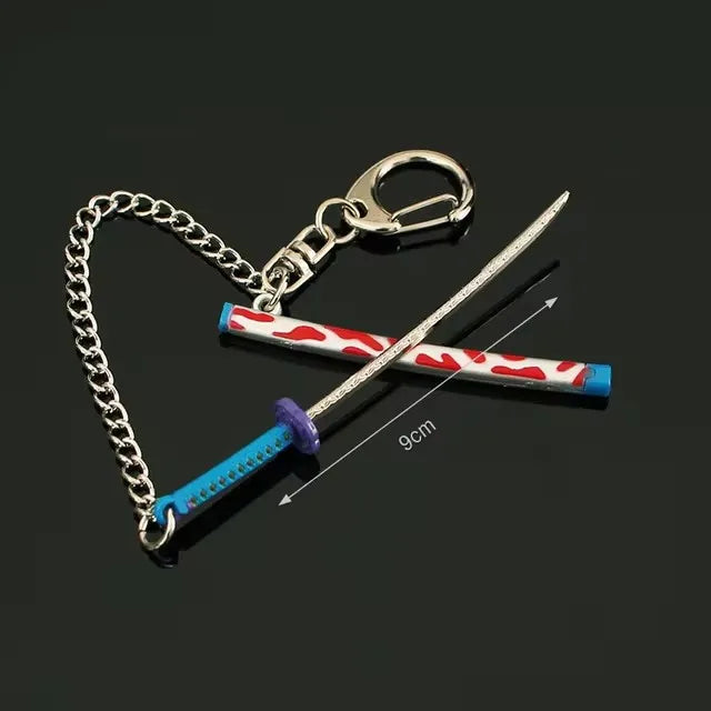 Chaveiro Espada Nichirin 9cm, Demon Slayer