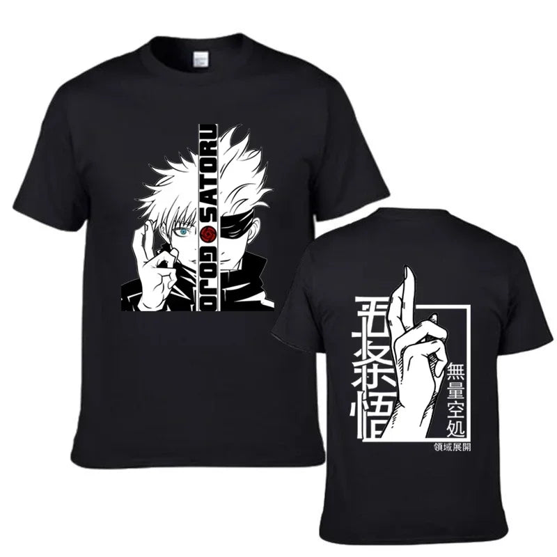 Camiseta “Domínio Infinito”, Gojo Satoru