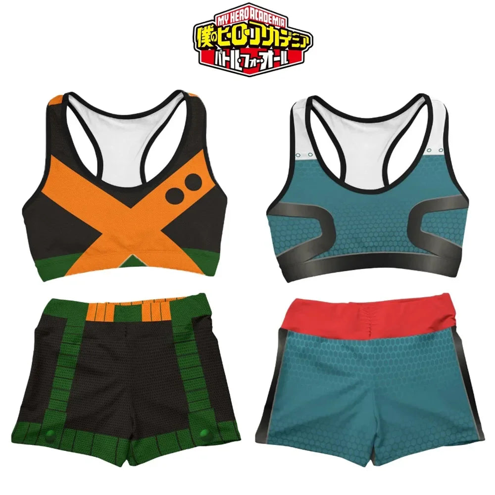 Conjunto Esportivo Anime Heroes, My Hero Academia