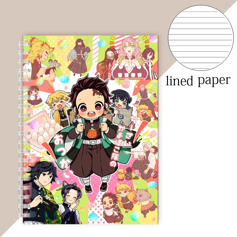 Caderno 1 Matéria Demon Slayer, Kimetsu no Yaiba