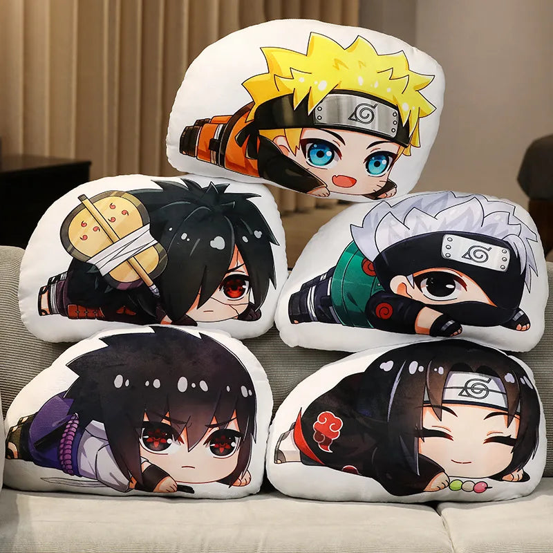 Almofada 3D Ninjas Kawaii: Naruto e Amigos