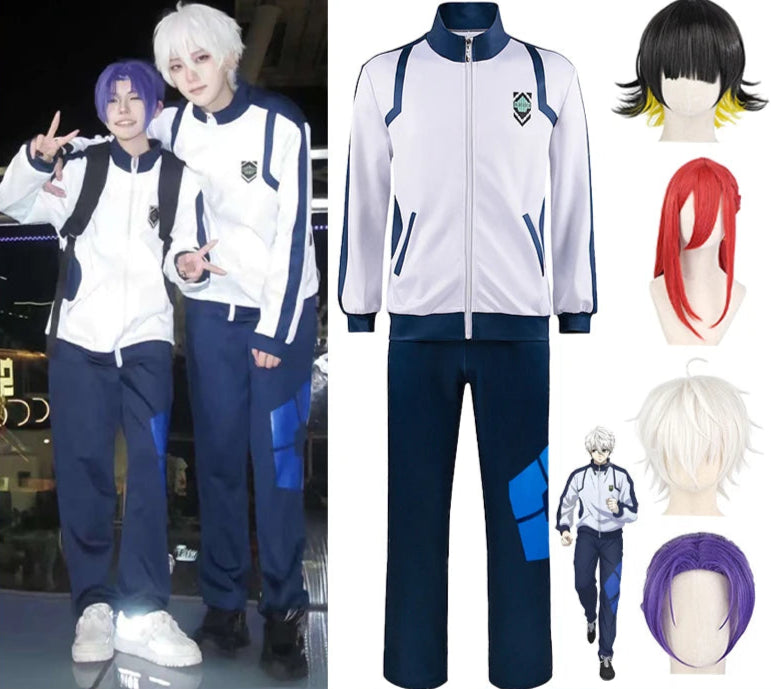 Fantasia Cosplay Adulto e Infantil Blue Lock