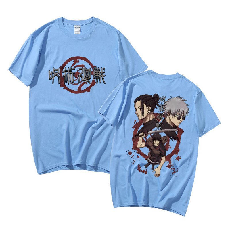 Camiseta JJK Edição Dark, Geto, Toji & Gojo