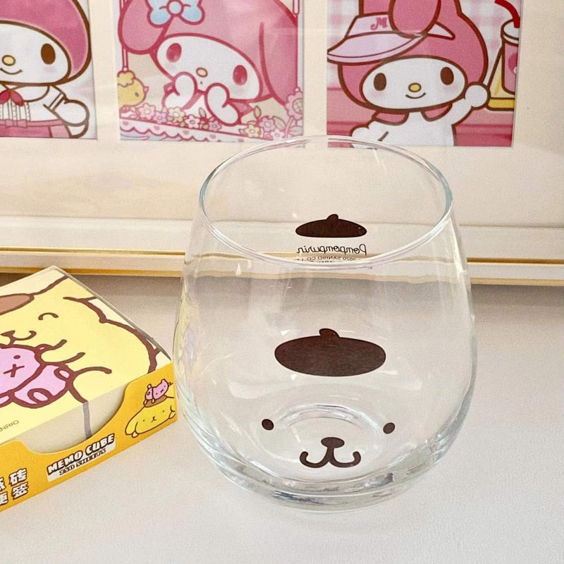 Copo de Vidro Hello Kitty e Amigos, Sanrio