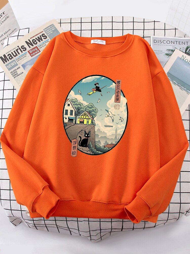 Moletom Entrega no Céu de Kiki