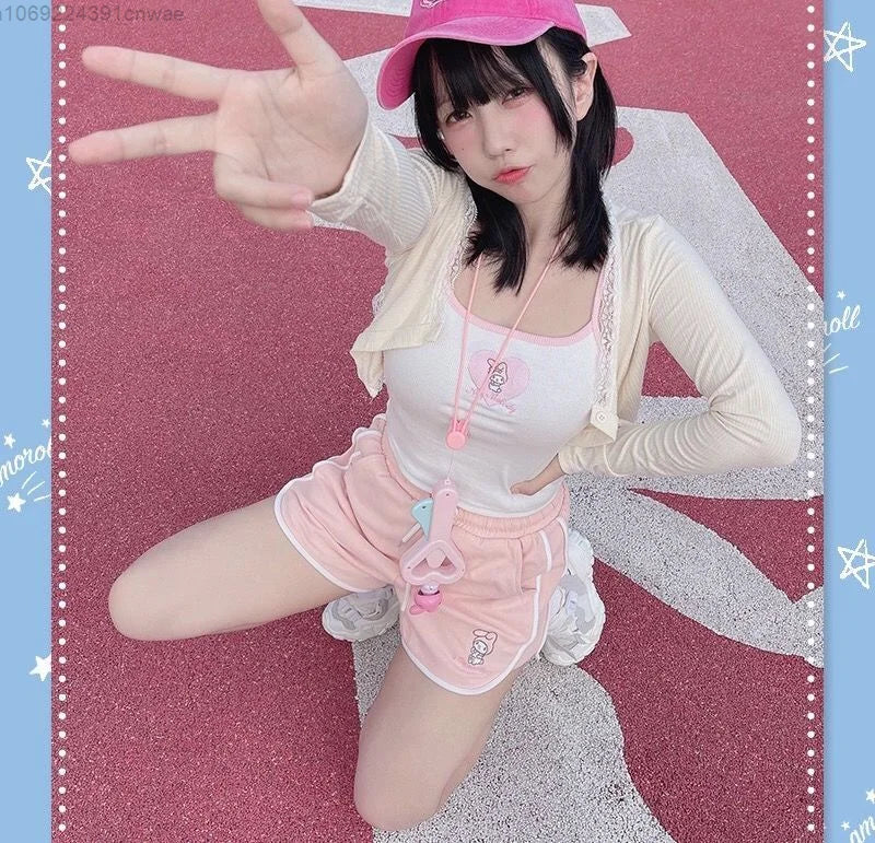 Shorts Fofinho Sanrio My Melody & Kuromi