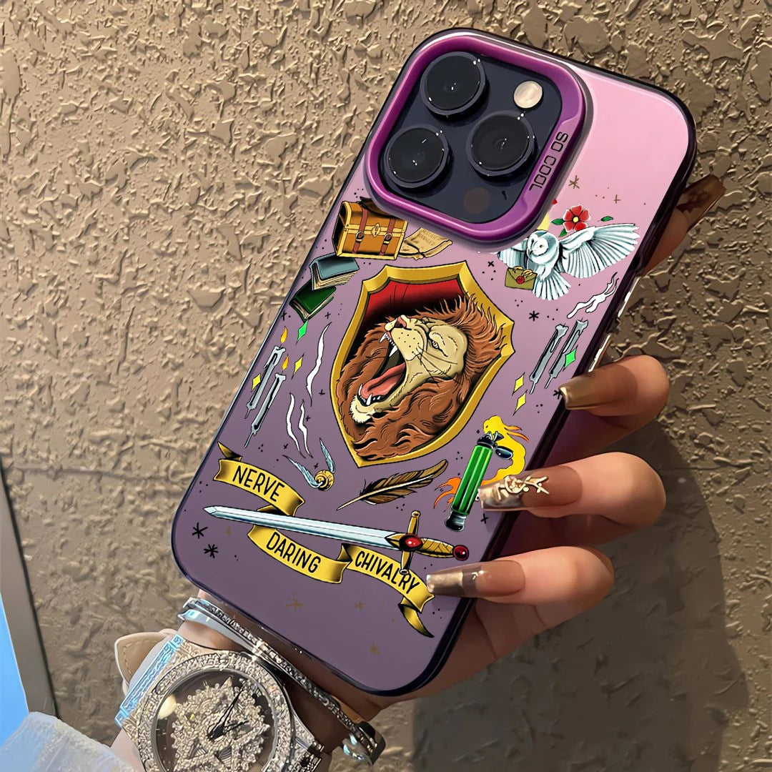 CAPINHAS PARA IPHONE - CASAS DE HOGWARTS (HARRY POTTER)