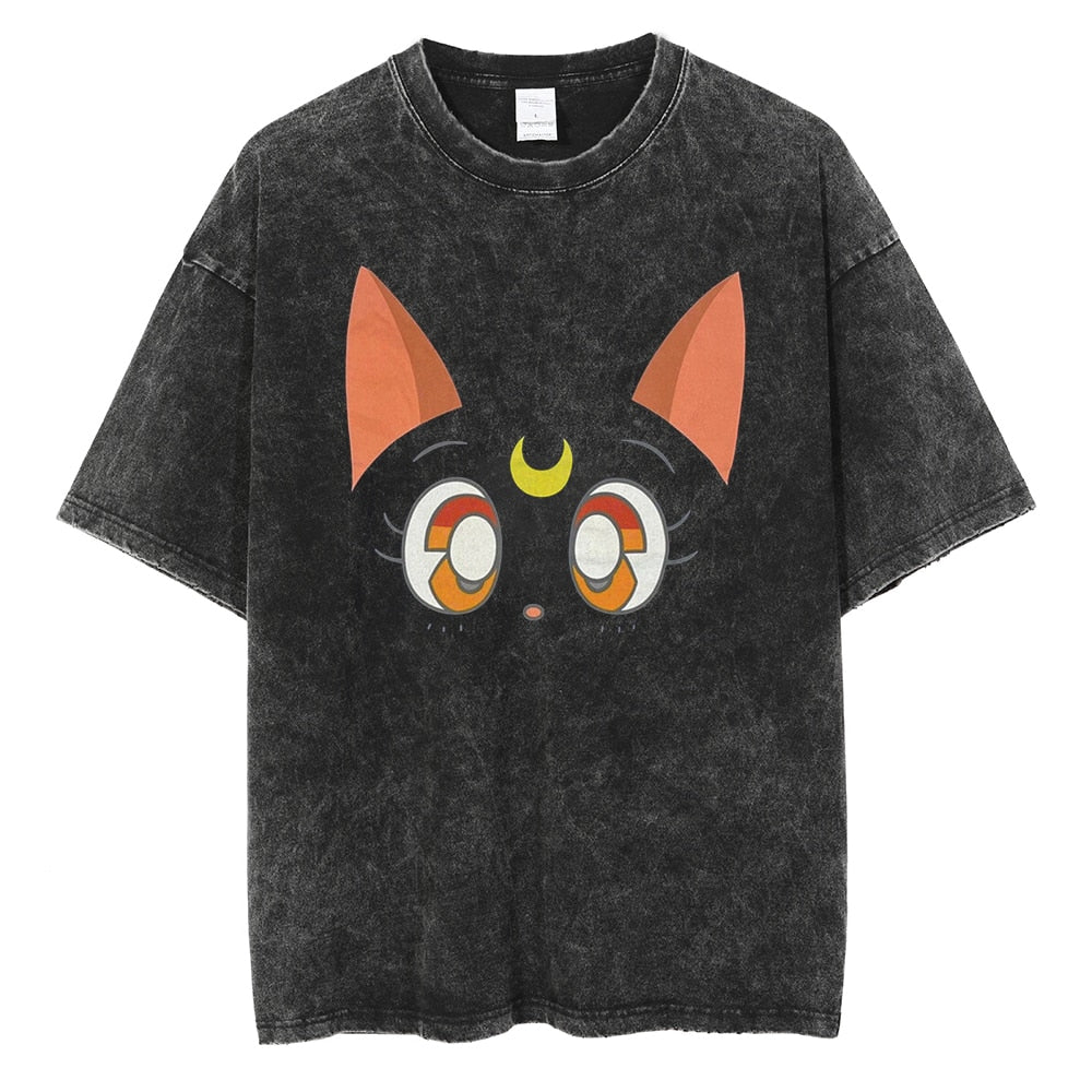 Camisa Vintage Magia Lunar, Sailor Moon