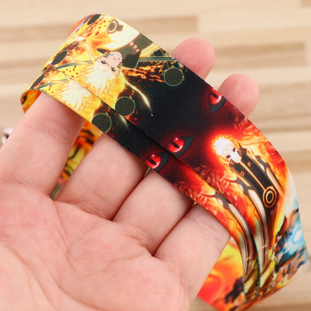 Chaveiro Cordões de Pescoço Com Card, Naruto