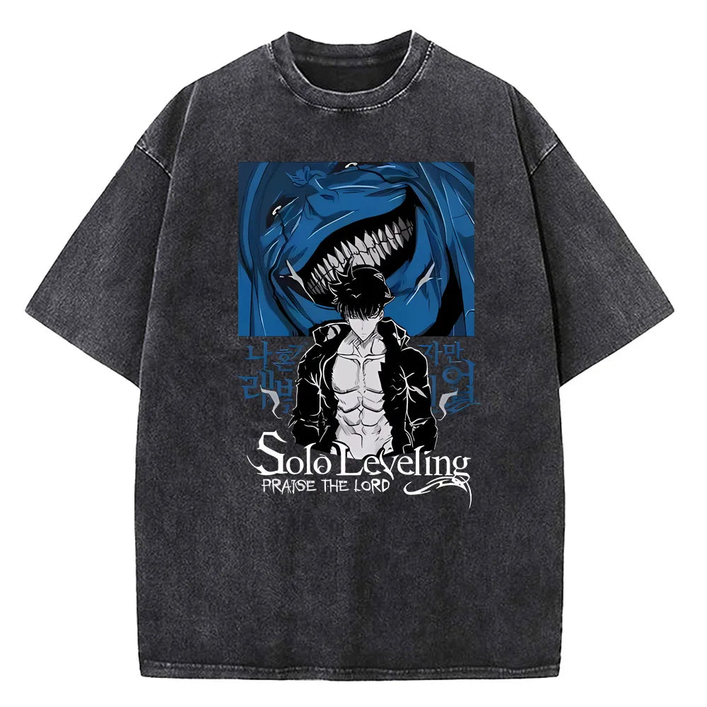Camiseta Dark Fade, Solo Leveling