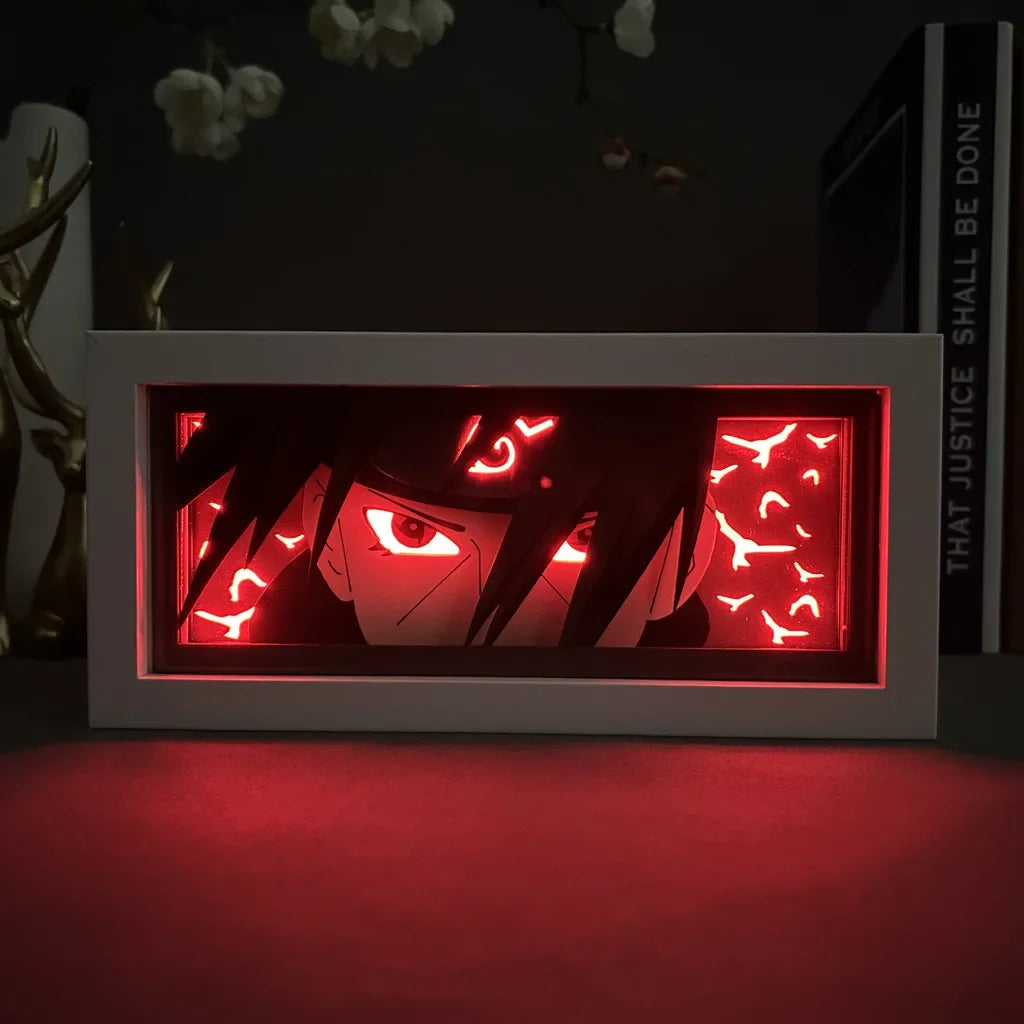 QUADRO LUMINOSO ITACHI UCHIHA