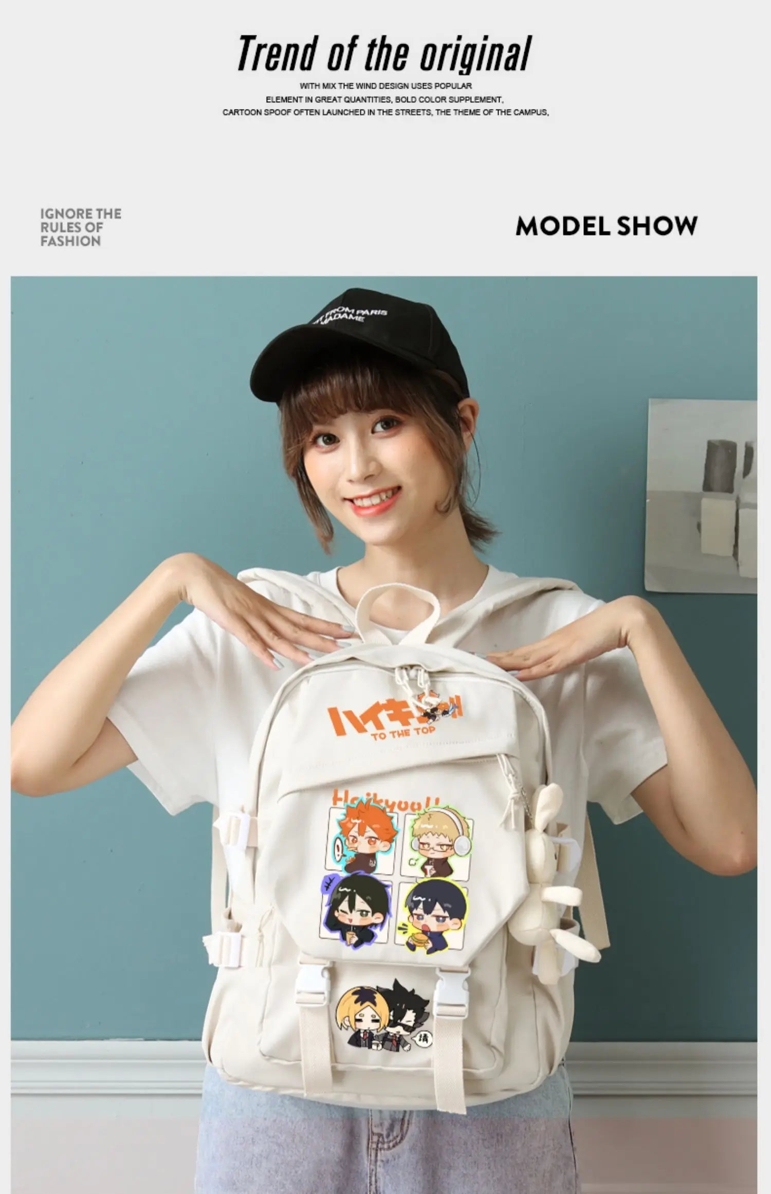 Mochila Karasuno Ace, Haikyuu!!