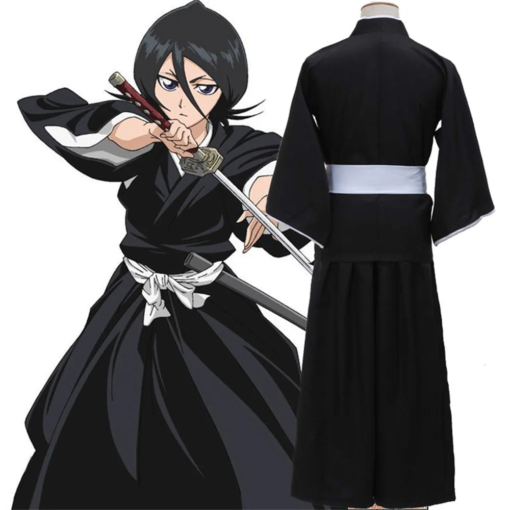 Fantasia Cosplay Adulto Rukia Kuchiki, Bleach
